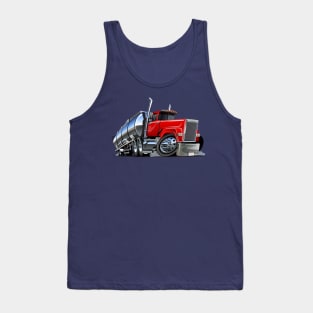 Cartoon truck Tank Top